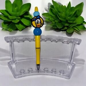Donald Duck refillable beaded pen